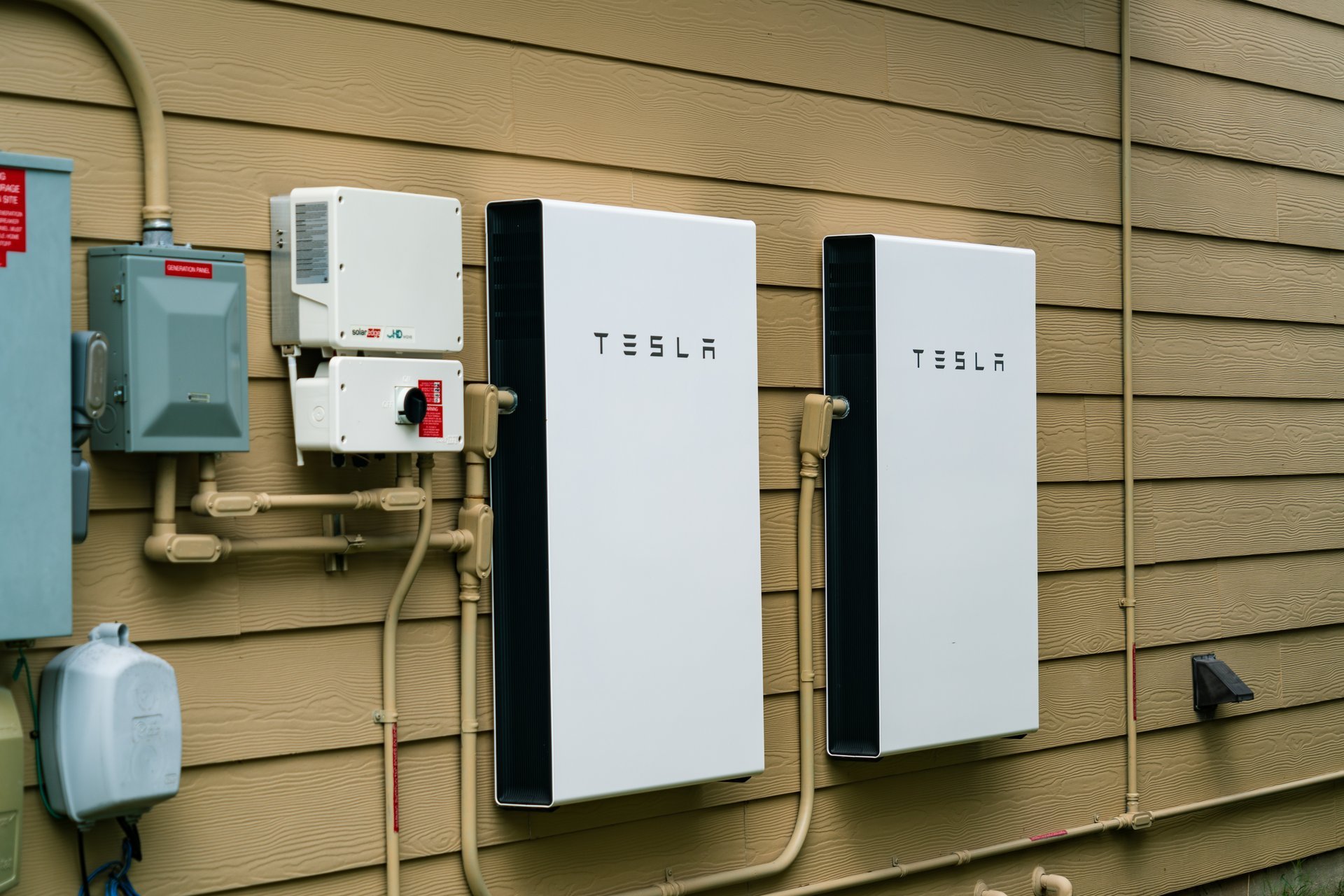 Enphase IQ battery system home energy storage with wall-mounted units